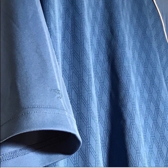 Men’s Tommy Armour Blue Polo - Picture 7 of 7